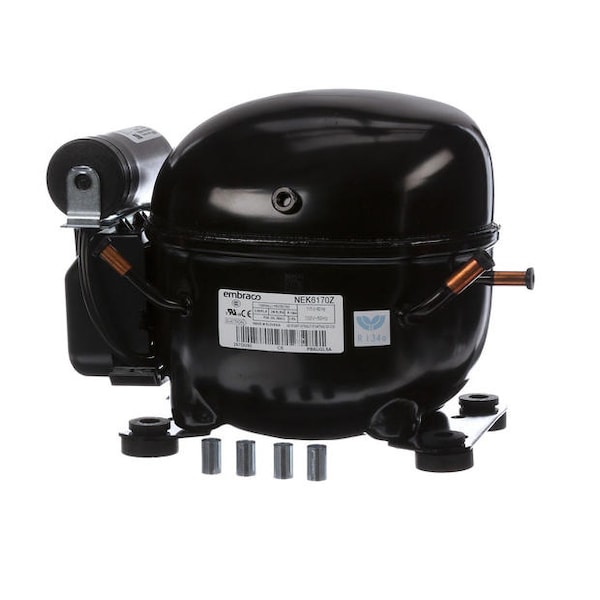 Continental Refrigeration Compressor 4-369Comp 1/4Hp Hi R-134A 115V (S) Embr NEK6170Z1 - main